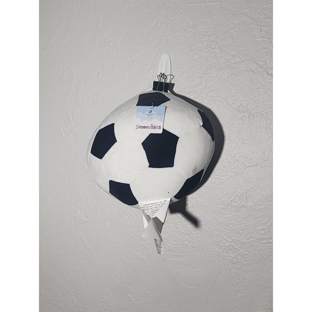 Comfort Bay For Kids Soccer Ball Smooshies Pillow- NWT